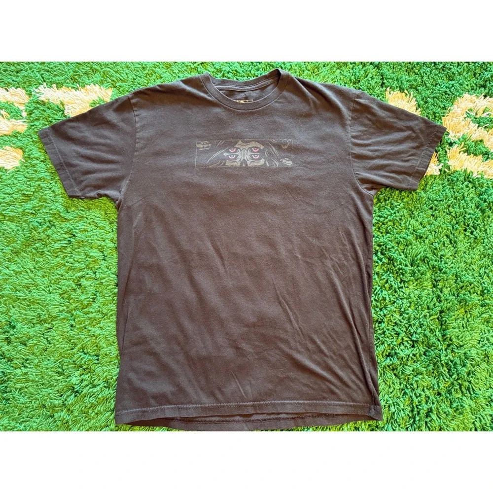 House of Earthly Delights T-Shirt Mens Large Black Good Medusa Skull Graphic